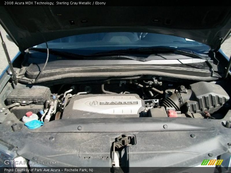 Sterling Gray Metallic / Ebony 2008 Acura MDX Technology