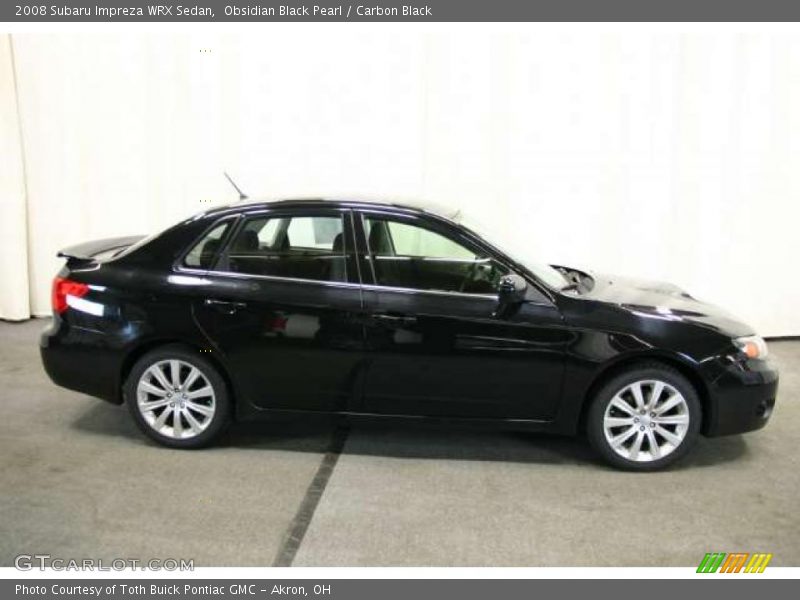 Obsidian Black Pearl / Carbon Black 2008 Subaru Impreza WRX Sedan