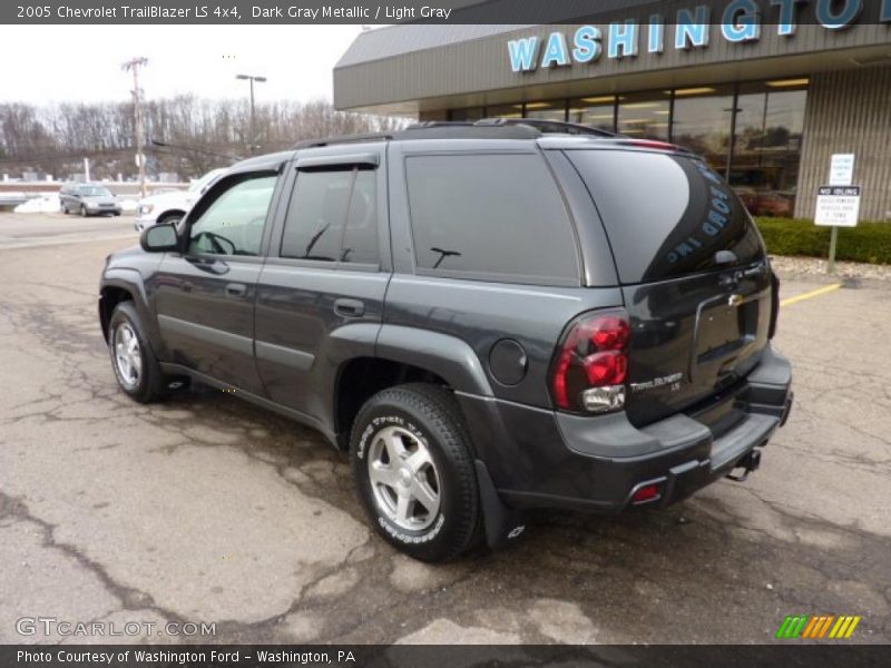 Dark Gray Metallic / Light Gray 2005 Chevrolet TrailBlazer LS 4x4