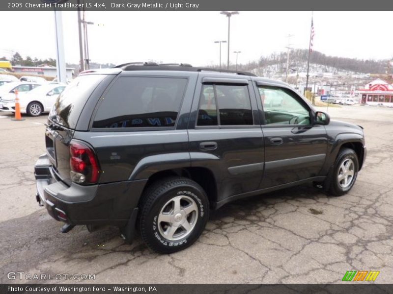 Dark Gray Metallic / Light Gray 2005 Chevrolet TrailBlazer LS 4x4