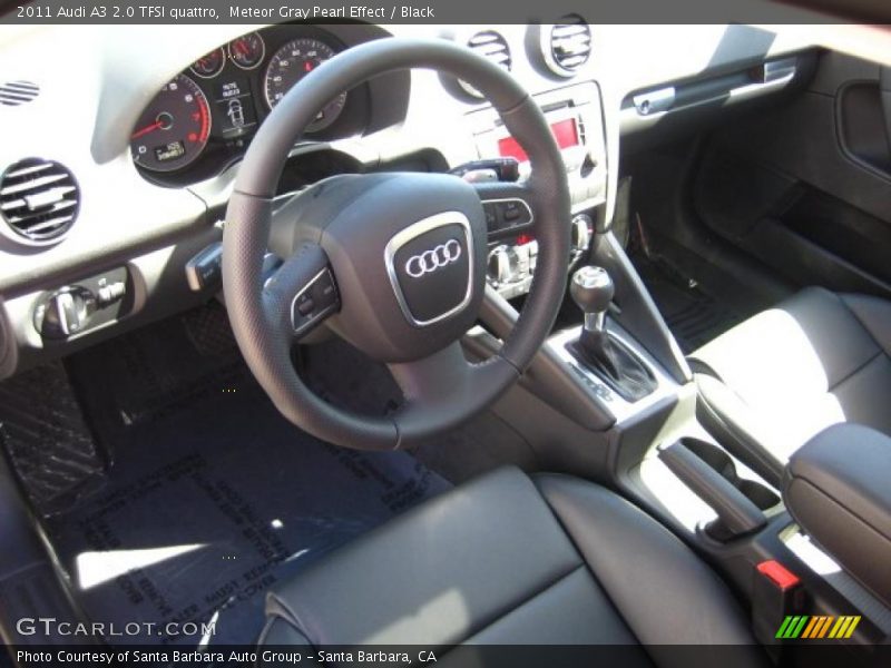 Black Interior - 2011 A3 2.0 TFSI quattro 