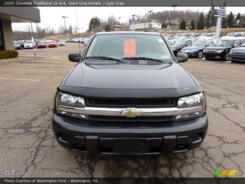 Dark Gray Metallic / Light Gray 2005 Chevrolet TrailBlazer LS 4x4