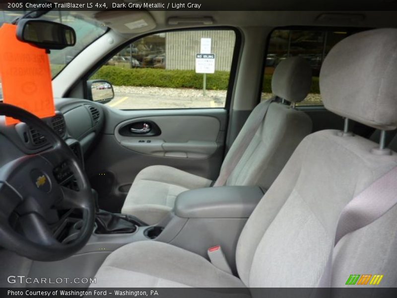 Dark Gray Metallic / Light Gray 2005 Chevrolet TrailBlazer LS 4x4
