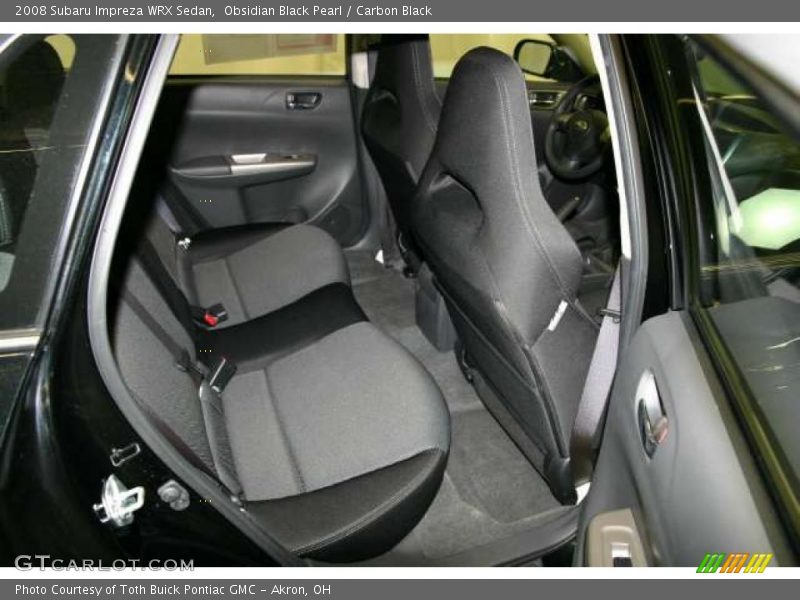 Obsidian Black Pearl / Carbon Black 2008 Subaru Impreza WRX Sedan
