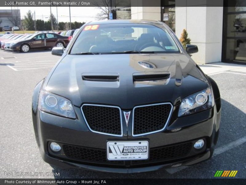 Panther Black Metallic / Onyx 2008 Pontiac G8