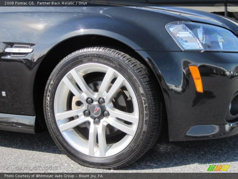 Panther Black Metallic / Onyx 2008 Pontiac G8