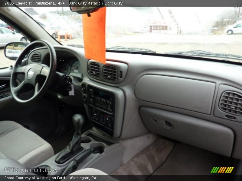 Dark Gray Metallic / Light Gray 2005 Chevrolet TrailBlazer LS 4x4