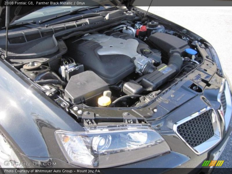 Panther Black Metallic / Onyx 2008 Pontiac G8