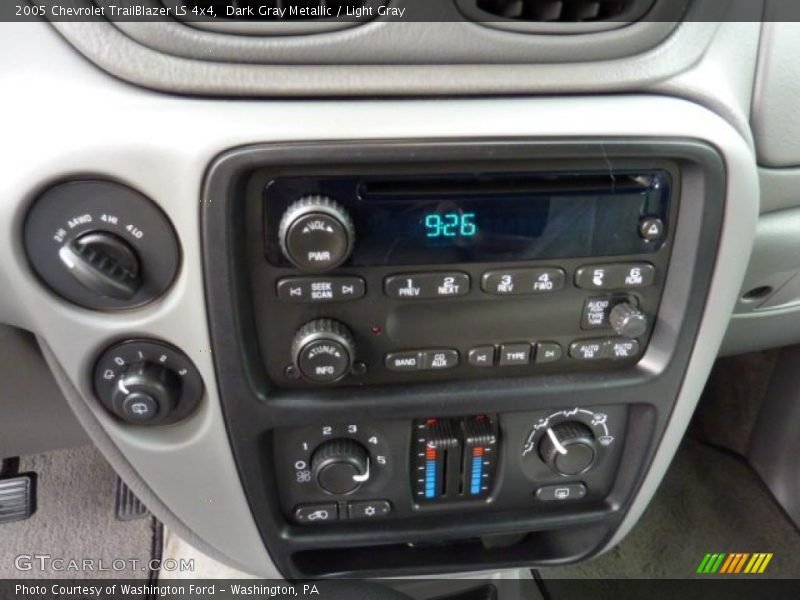 Dark Gray Metallic / Light Gray 2005 Chevrolet TrailBlazer LS 4x4