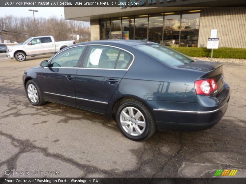 Blue Graphite Metallic / Classic Grey 2007 Volkswagen Passat 2.0T Sedan