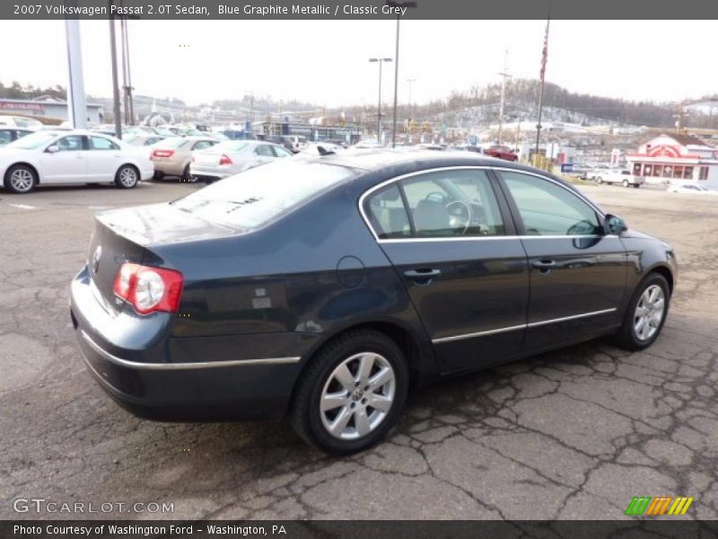Blue Graphite Metallic / Classic Grey 2007 Volkswagen Passat 2.0T Sedan