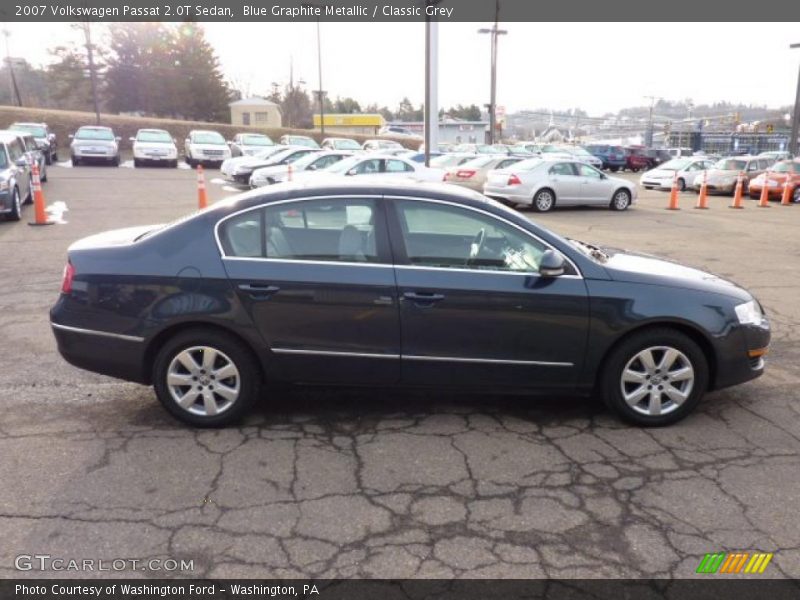 Blue Graphite Metallic / Classic Grey 2007 Volkswagen Passat 2.0T Sedan
