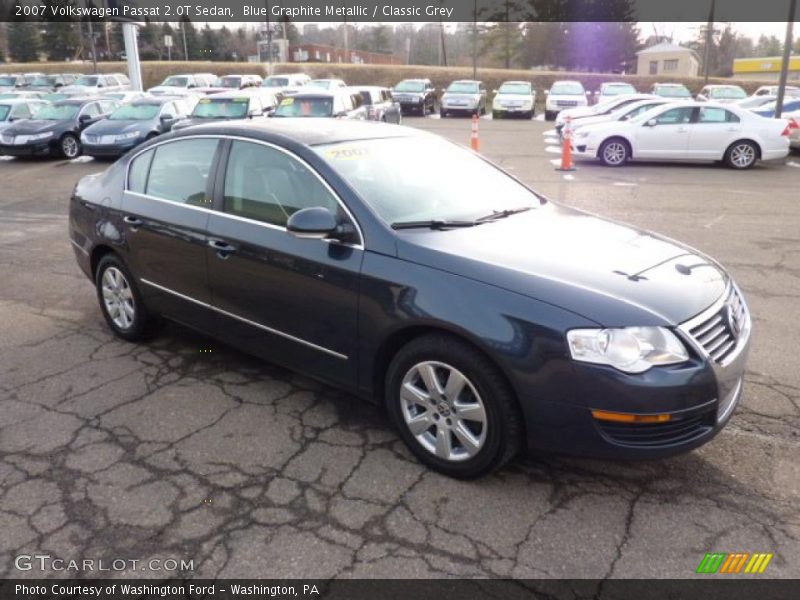 Blue Graphite Metallic / Classic Grey 2007 Volkswagen Passat 2.0T Sedan