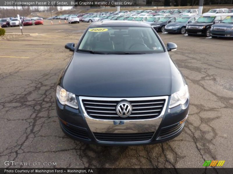 Blue Graphite Metallic / Classic Grey 2007 Volkswagen Passat 2.0T Sedan