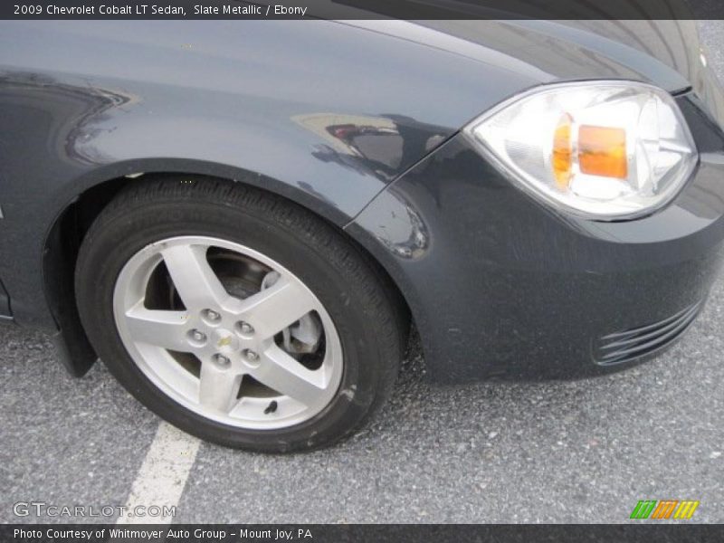 Slate Metallic / Ebony 2009 Chevrolet Cobalt LT Sedan