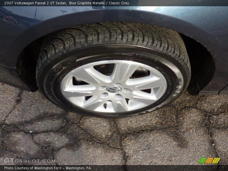 Blue Graphite Metallic / Classic Grey 2007 Volkswagen Passat 2.0T Sedan