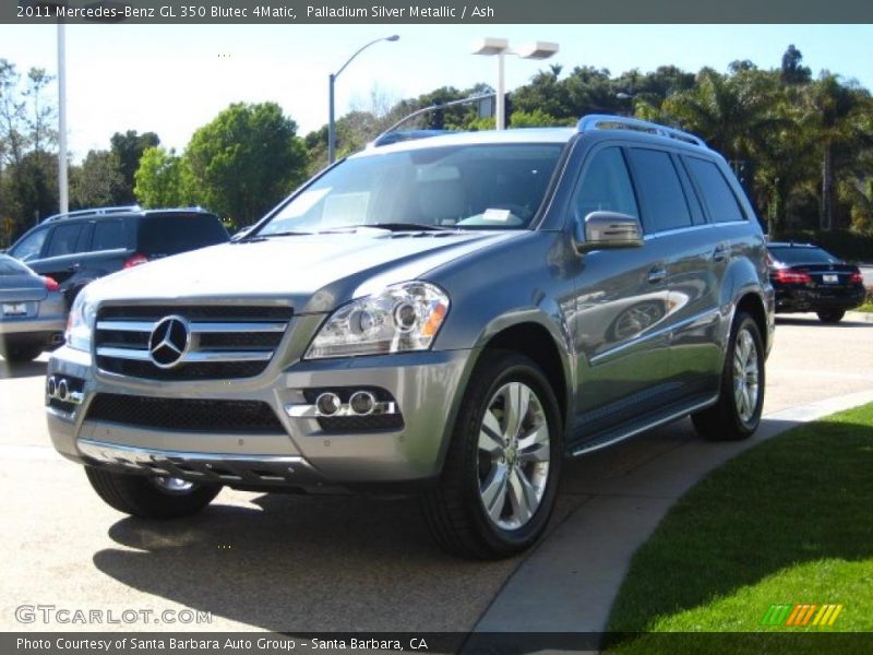 Palladium Silver Metallic / Ash 2011 Mercedes-Benz GL 350 Blutec 4Matic
