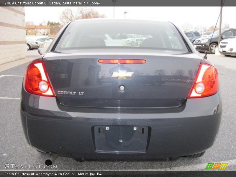 Slate Metallic / Ebony 2009 Chevrolet Cobalt LT Sedan