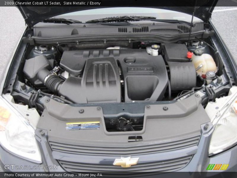 Slate Metallic / Ebony 2009 Chevrolet Cobalt LT Sedan