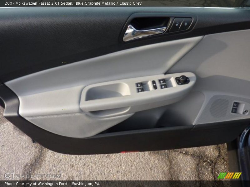 Blue Graphite Metallic / Classic Grey 2007 Volkswagen Passat 2.0T Sedan