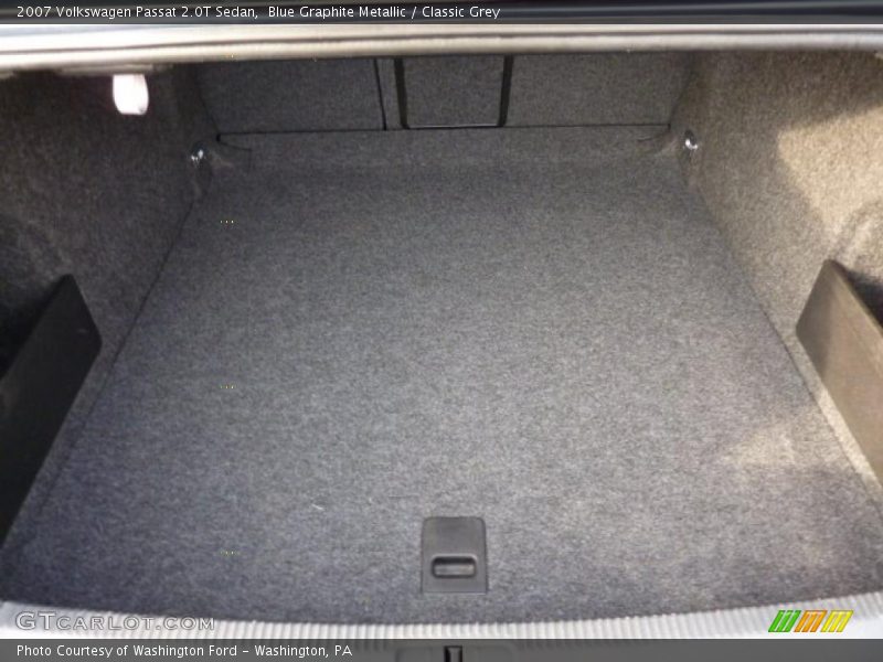 Blue Graphite Metallic / Classic Grey 2007 Volkswagen Passat 2.0T Sedan