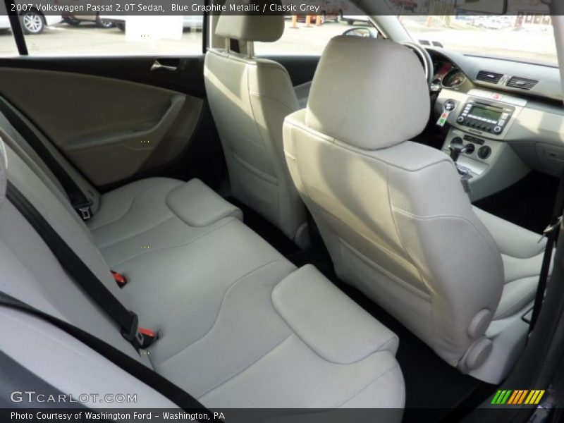 Blue Graphite Metallic / Classic Grey 2007 Volkswagen Passat 2.0T Sedan