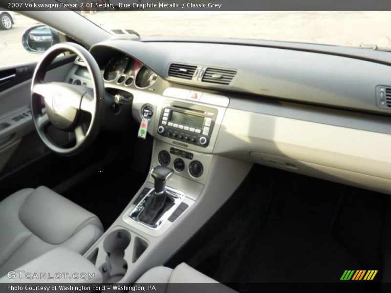 Blue Graphite Metallic / Classic Grey 2007 Volkswagen Passat 2.0T Sedan