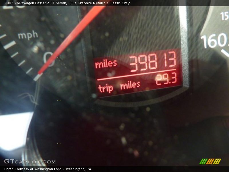 Blue Graphite Metallic / Classic Grey 2007 Volkswagen Passat 2.0T Sedan