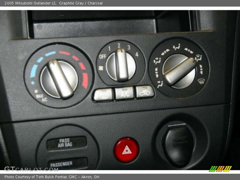 Graphite Gray / Charcoal 2005 Mitsubishi Outlander LS