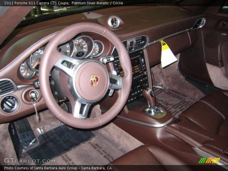 Cocoa Interior - 2011 911 Carrera GTS Coupe 