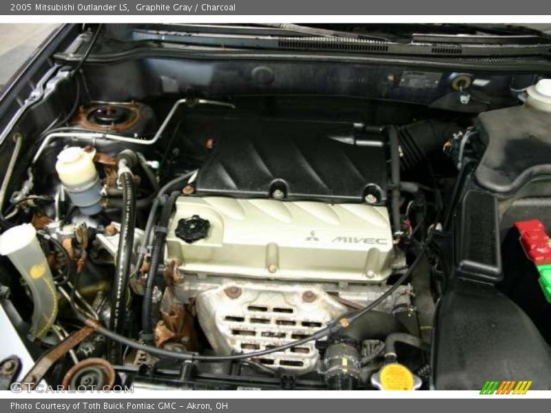 Graphite Gray / Charcoal 2005 Mitsubishi Outlander LS
