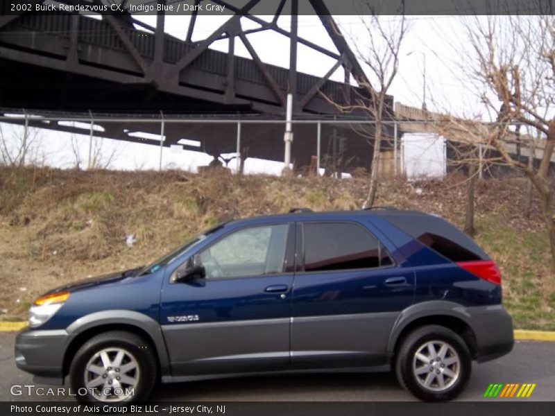 Indigo Blue / Dark Gray 2002 Buick Rendezvous CX