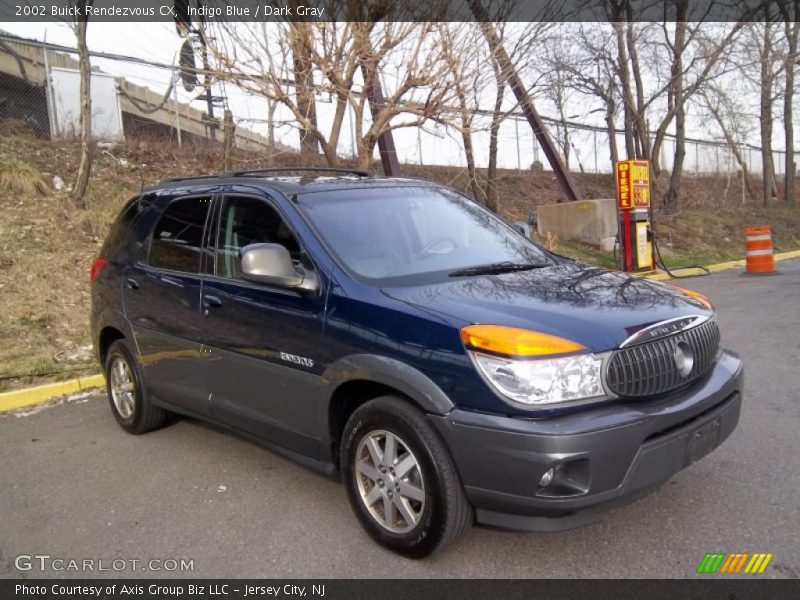 Indigo Blue / Dark Gray 2002 Buick Rendezvous CX