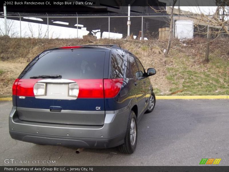 Indigo Blue / Dark Gray 2002 Buick Rendezvous CX