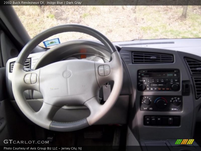 Indigo Blue / Dark Gray 2002 Buick Rendezvous CX