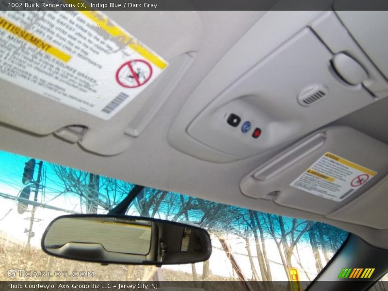 Indigo Blue / Dark Gray 2002 Buick Rendezvous CX