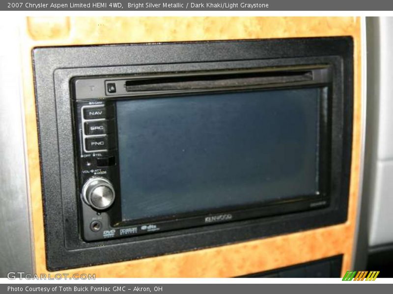 Bright Silver Metallic / Dark Khaki/Light Graystone 2007 Chrysler Aspen Limited HEMI 4WD