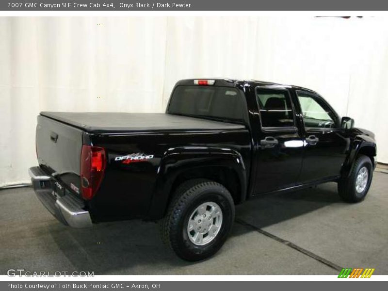 Onyx Black / Dark Pewter 2007 GMC Canyon SLE Crew Cab 4x4