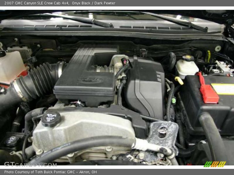  2007 Canyon SLE Crew Cab 4x4 Engine - 3.7 Liter DOHC 20-Valve VVT 5 Cylinder