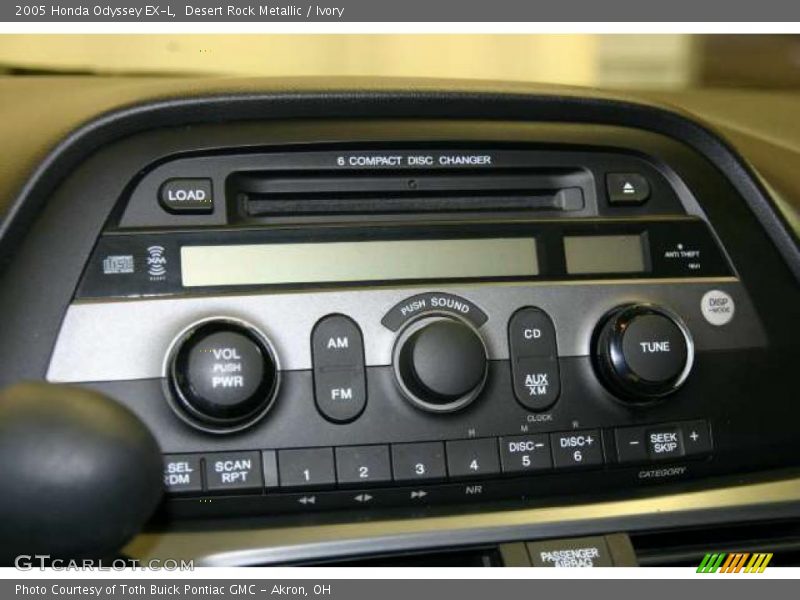 Desert Rock Metallic / Ivory 2005 Honda Odyssey EX-L