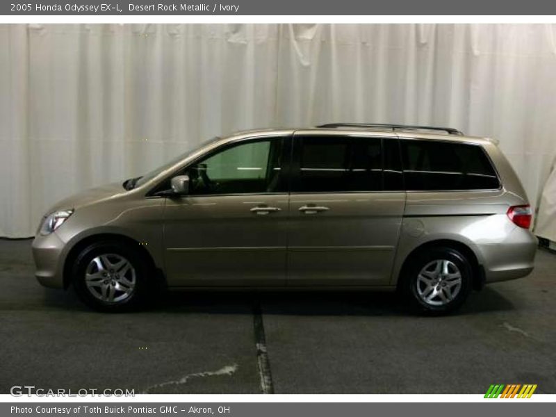 Desert Rock Metallic / Ivory 2005 Honda Odyssey EX-L