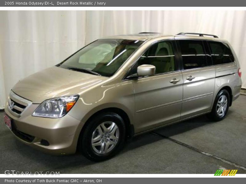 Desert Rock Metallic / Ivory 2005 Honda Odyssey EX-L