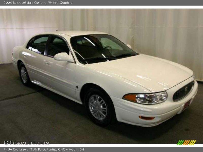 White / Graphite 2004 Buick LeSabre Custom