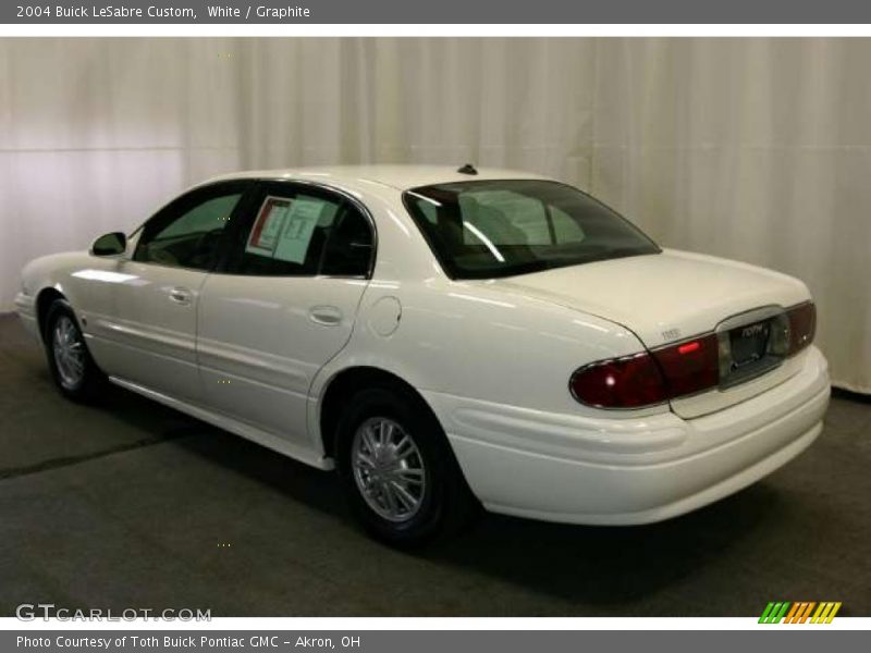 White / Graphite 2004 Buick LeSabre Custom