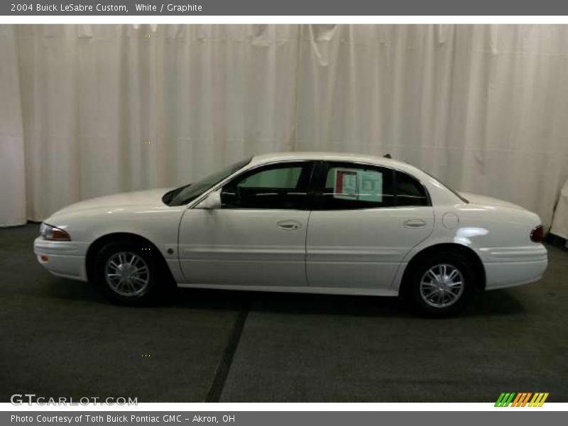 White / Graphite 2004 Buick LeSabre Custom