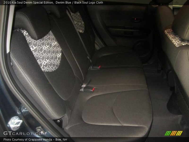 Denim Blue / Black Soul Logo Cloth 2010 Kia Soul Denim Special Edition