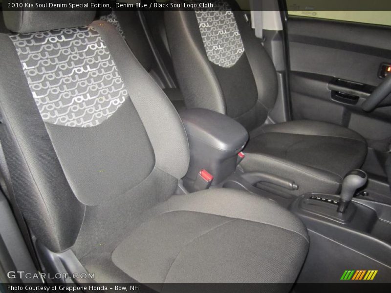 Denim Blue / Black Soul Logo Cloth 2010 Kia Soul Denim Special Edition