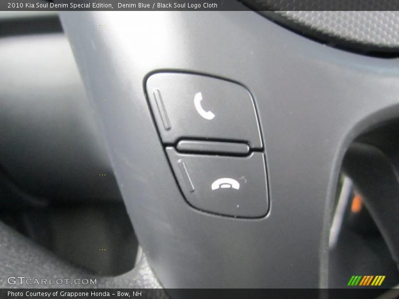 Denim Blue / Black Soul Logo Cloth 2010 Kia Soul Denim Special Edition