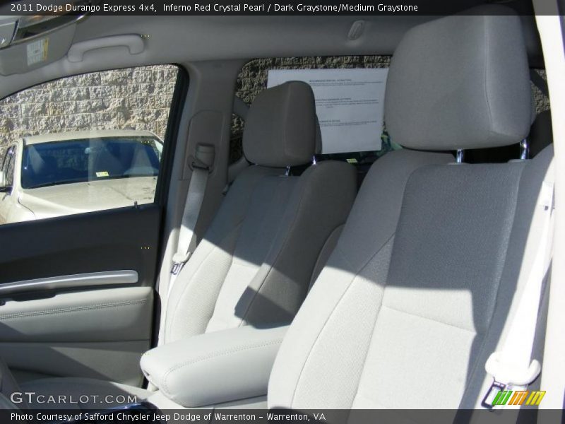 Inferno Red Crystal Pearl / Dark Graystone/Medium Graystone 2011 Dodge Durango Express 4x4