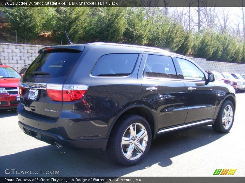 Dark Charcoal Pearl / Black 2011 Dodge Durango Citadel 4x4
